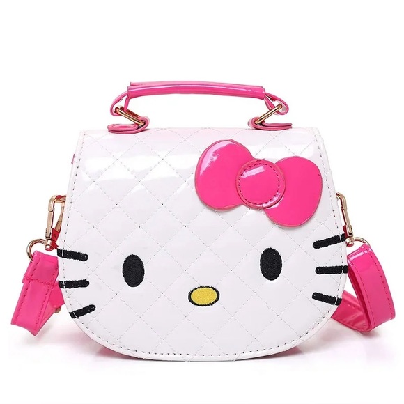 Hello Kitty Pink and White Mini Bag new in pkg perfect little bag for girls - Picture 1 of 5